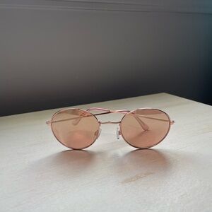 Pink Round Sunglasses
